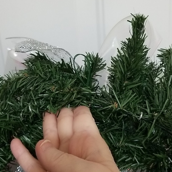 July is Christmas Wreath Handmade by Me! - Picture 8 of 11